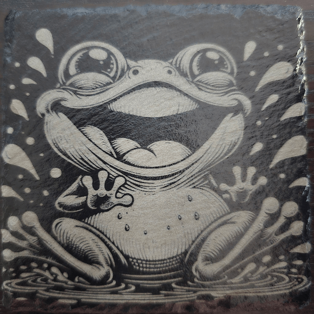 Grenouille rigolote
