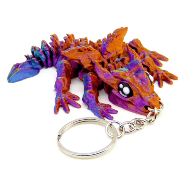 Porte-clé Fidget Toys Bébé Dragon