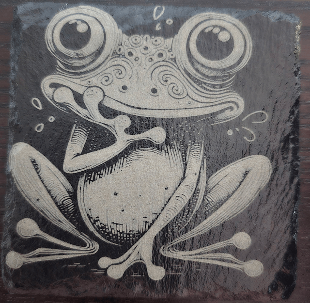 Grenouille rigolote