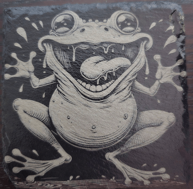 Grenouille rigolote