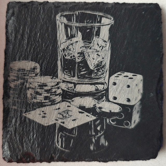 Sous-verre à Whisky