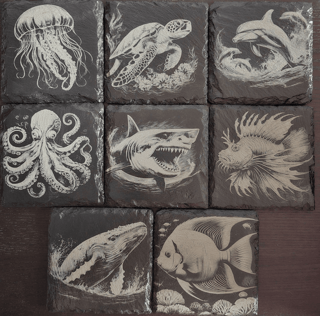 Animaux et plantes de l&#039;océan